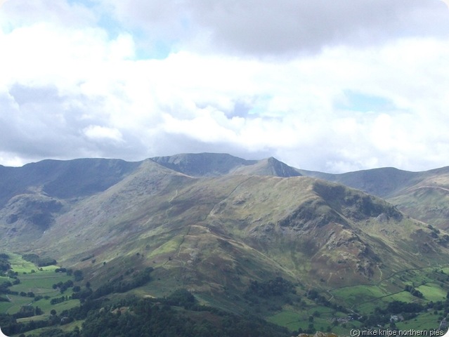 helvellyn range from birk fell