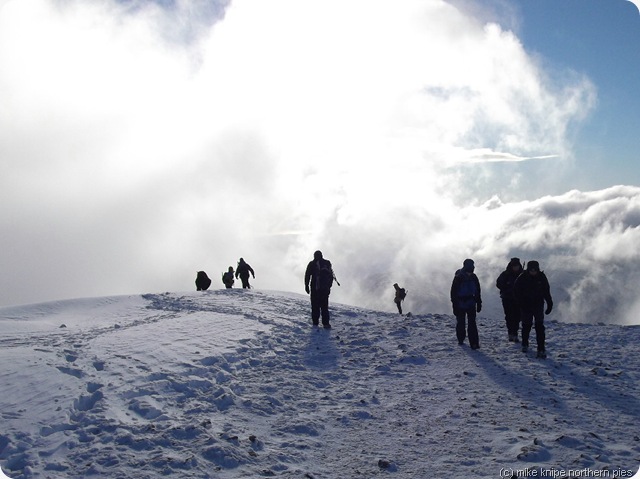 helvellyn summit ridge helvellyn summit ridge
