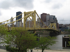Right outside the ballpark