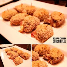 Teriyaki Chicken Cordon Bleu