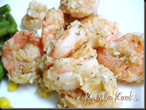 Krista Kooks Tyler Florence Sauteed Shrimp