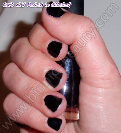 Bionic Beauty swatch and review - CND nail polish in Oilslick