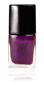 elf cosmetics spring nail polish in royal purple