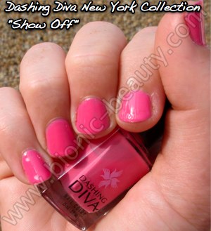 Dashing Diva Manhattan collection nail polish in Show Off