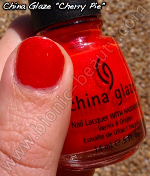 China Glaze Summer Days 2009 nail polish in Cherry Pie