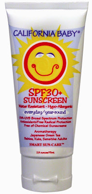 California Baby Everyday Sunscreen lotion in SPF 30