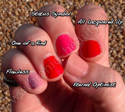 pink nail polishes. Spring 2009 nail polish from