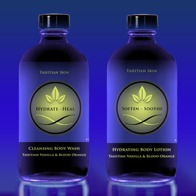 Tahitian Skin Body Wash and Lotion review by Bionic Beauty blog