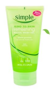 The Bionic Beauty blog reviews Simple Skincare's Refreshing Facial Wash gel