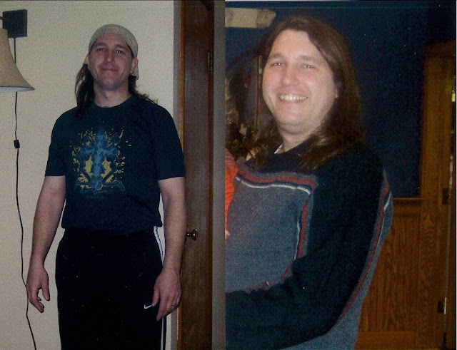 Dustin Before and After Dustin Carson before and After photo at 31lbs