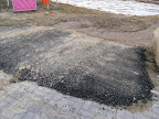 Baustellenzufahrt