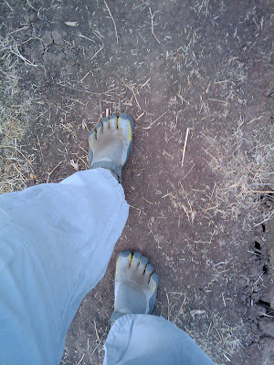 Hiking in the Vibram Five Fingers