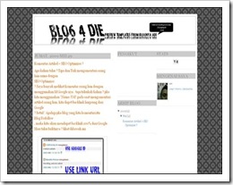 blog4die template blog4die template