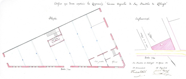 1911-03-29 (situació i planta) 1911-03-29 (situació i planta)