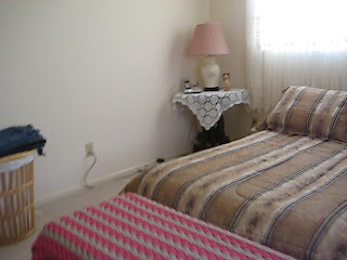Before pics of the master bedroom from 3/23/2009, the day of our home inspection. Before pics of the master bedroom from 3/23/2009, the day of our home inspection.