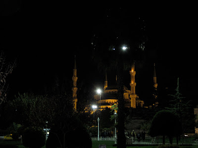 Blue Mosque at Night