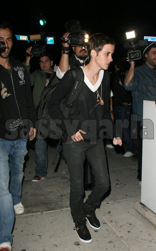 Samantha Ronson attending Lindsay Lohan's 23rd Birthday