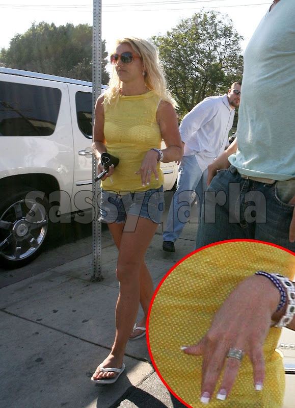 Britney Spears Engagement Ring