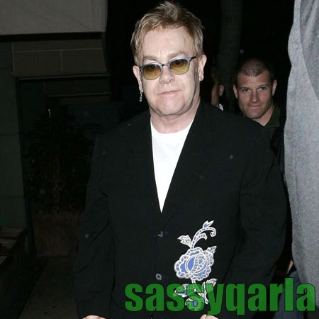 elton john, hospitalised