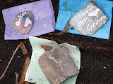 Children s notes on the graves of the Grimm brothers
