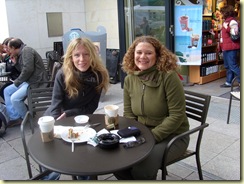 Karenne and Nicole, Starbucks