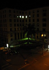 Vista do hotel Splendido