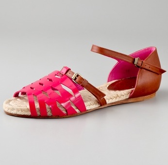 Hoss Cutout Flat Espadrille Sandals ($228)
