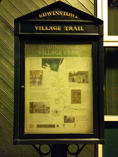 Edwinstowe Village Trail Panel 3
