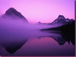 lago violeta de Coele