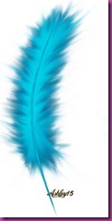 pluma-azul