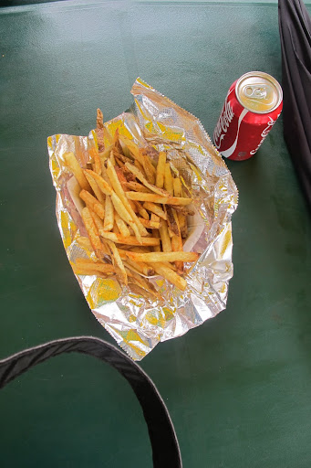 The world-famous Brimfield french fries.