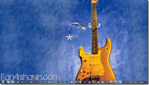 Nicely Guitars on Windows 7 Themes