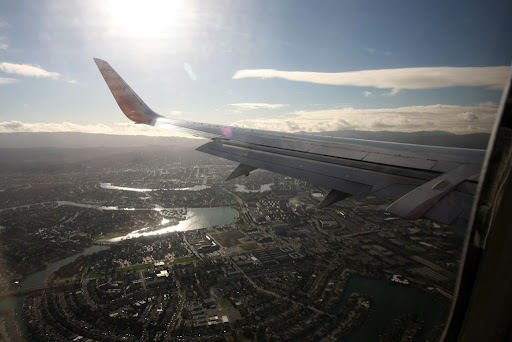 our scheduled arrival.