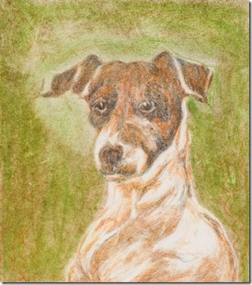 1985 dog fine art