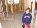 Madeleine insisted on posing in the bathroom