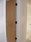 Door to the bathroom