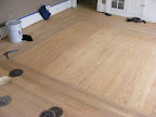 Dining room sanded down
