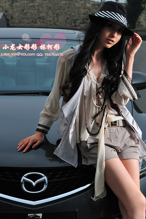 美眉日报 4b5d9bc5g6dbbba766b3d 惊艳混血儿浪漫香车之旅第二季~小龙女彤彤 林柯彤