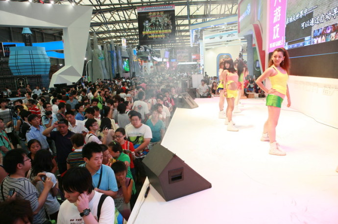 美眉日报 58c379f7t718907544dc1 ChinaJoy 2009 盛大展台ShowGirl实拍