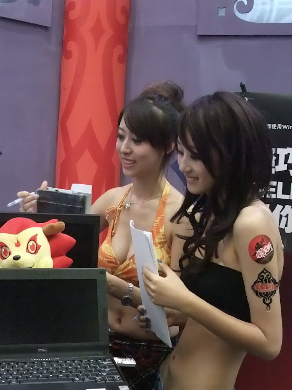 美眉日报 DSCF0922 ChinaJoy 2009 美眉~波波女人网版本~3