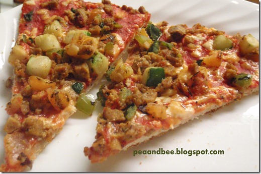 sausageveggies pizza blog