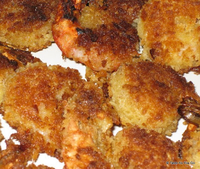 Panko-Crusted Honey Ginger Shrimp - Photo by Taste As You Go