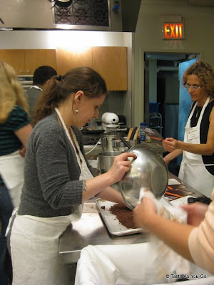 Very Small Anna Makes Streusel - Photo by Taste As You Go