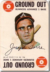 1968 Topps Torre Game 1968 Topps Torre Game