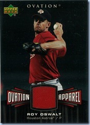 2006 UD Ovation Oswalt Jersey