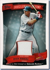 2010 Topps Series One Ankiel Jersey