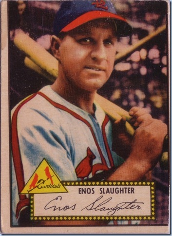 1952 Topps Slaughter 1952 Topps Slaughter