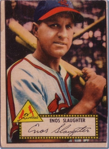 1952 Topps Slaughter