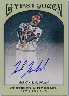 2011 Gypsy Queen Markakis Auto