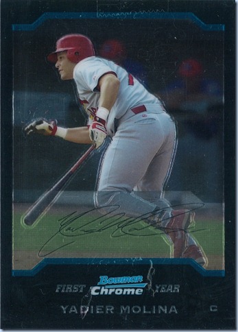 2004 Bowman Chrome Molina RC 2004 Bowman Chrome Molina RC